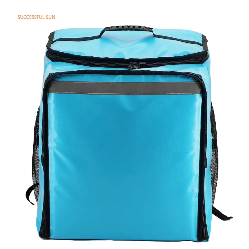product insulated waterproof delivery bag motorcycle backpack recyclable thermal food bag-3