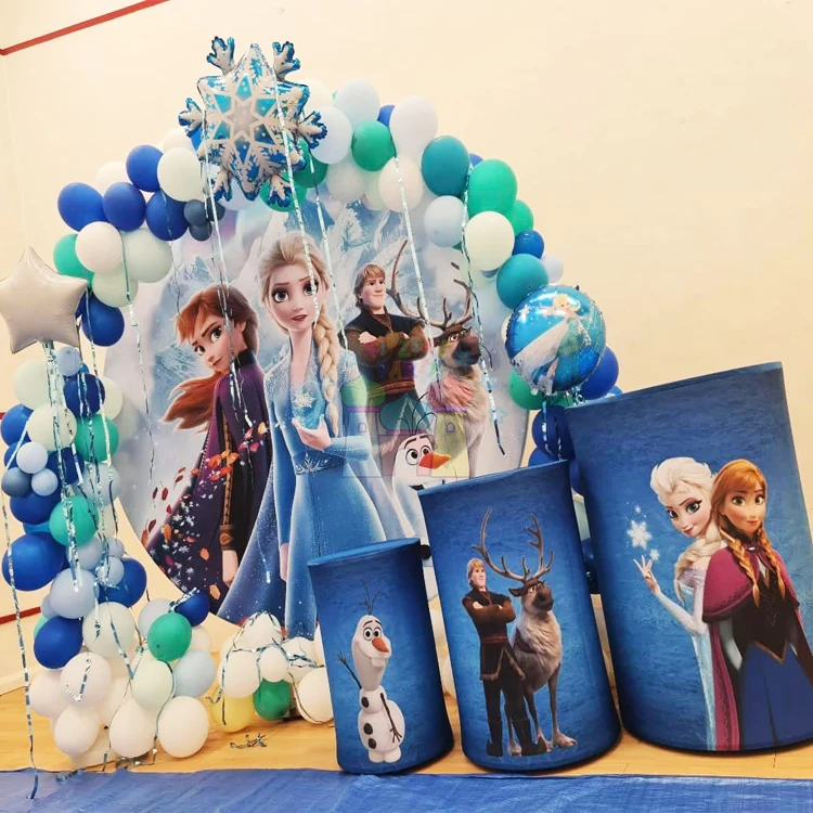 New Design Frozen Theme Garland Carnival Photo Backdrop Decoration Stands  Party Backdrop Background - Buy Party Backdrop Background,Photo Backdrop  Decoration Stands,New Design Frozen Theme Garland Carnival Product on  