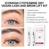 Kit per sollevamento ciglia e sopracciglia con estratto vegetale IK22010