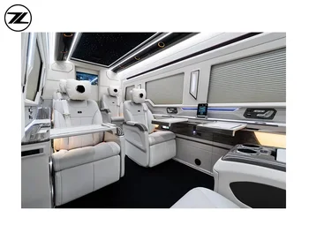 Luxurious Mercedes Sprinter Van Full Interior Walls upgrade VIP Sprinter Interior Upgrade Car Partitions Van Seat Kit 906 w906