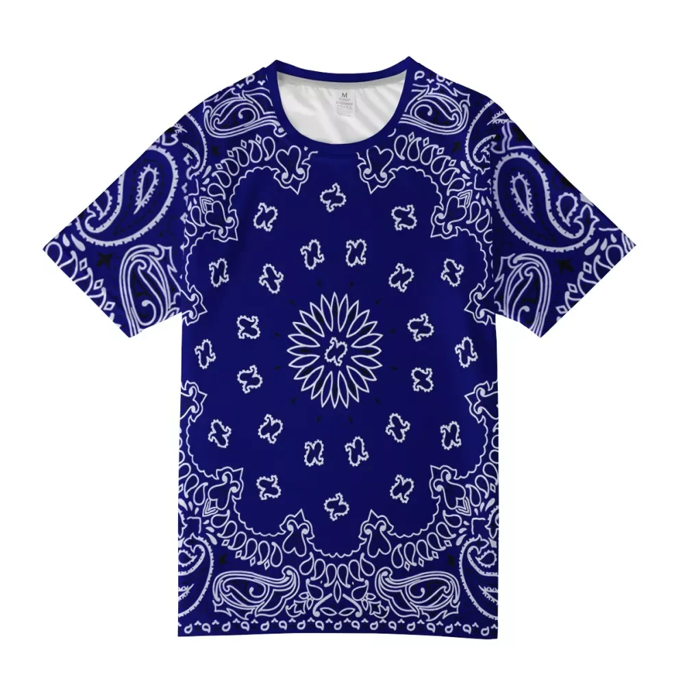 Blue bandana best sale t shirt