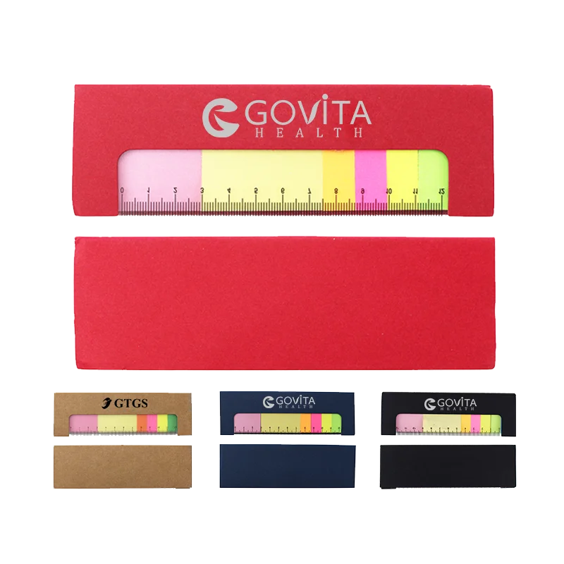 Custom Novelty New Arrival Ruler Design Sticky Notes Supplier Private Label