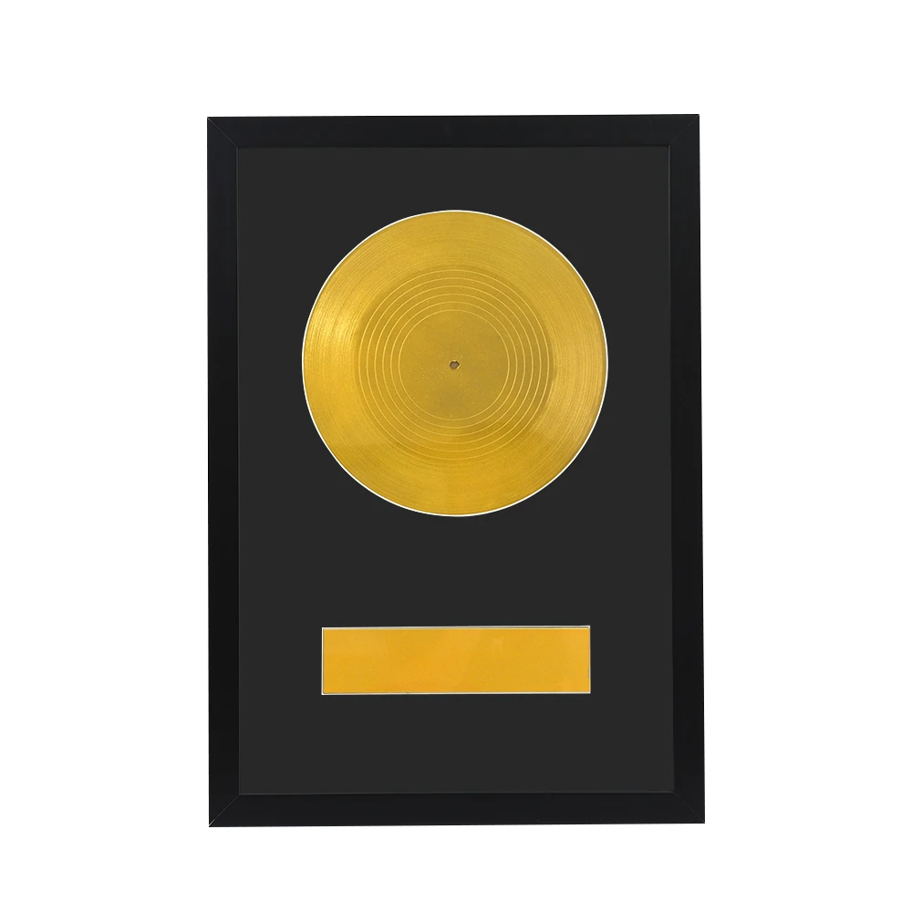 40cm X 60cm Black Wood Vinyl Record Frame for Displaying Your Favorite Records, Perfect for Home Decor.