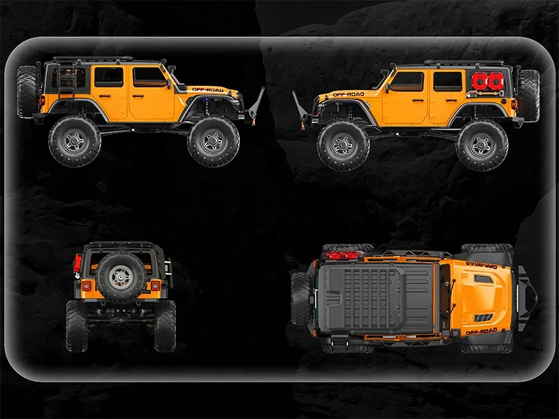 HB Toys R1011 R1012 4WD 1/10スケール ウィルダネス RCクローラー