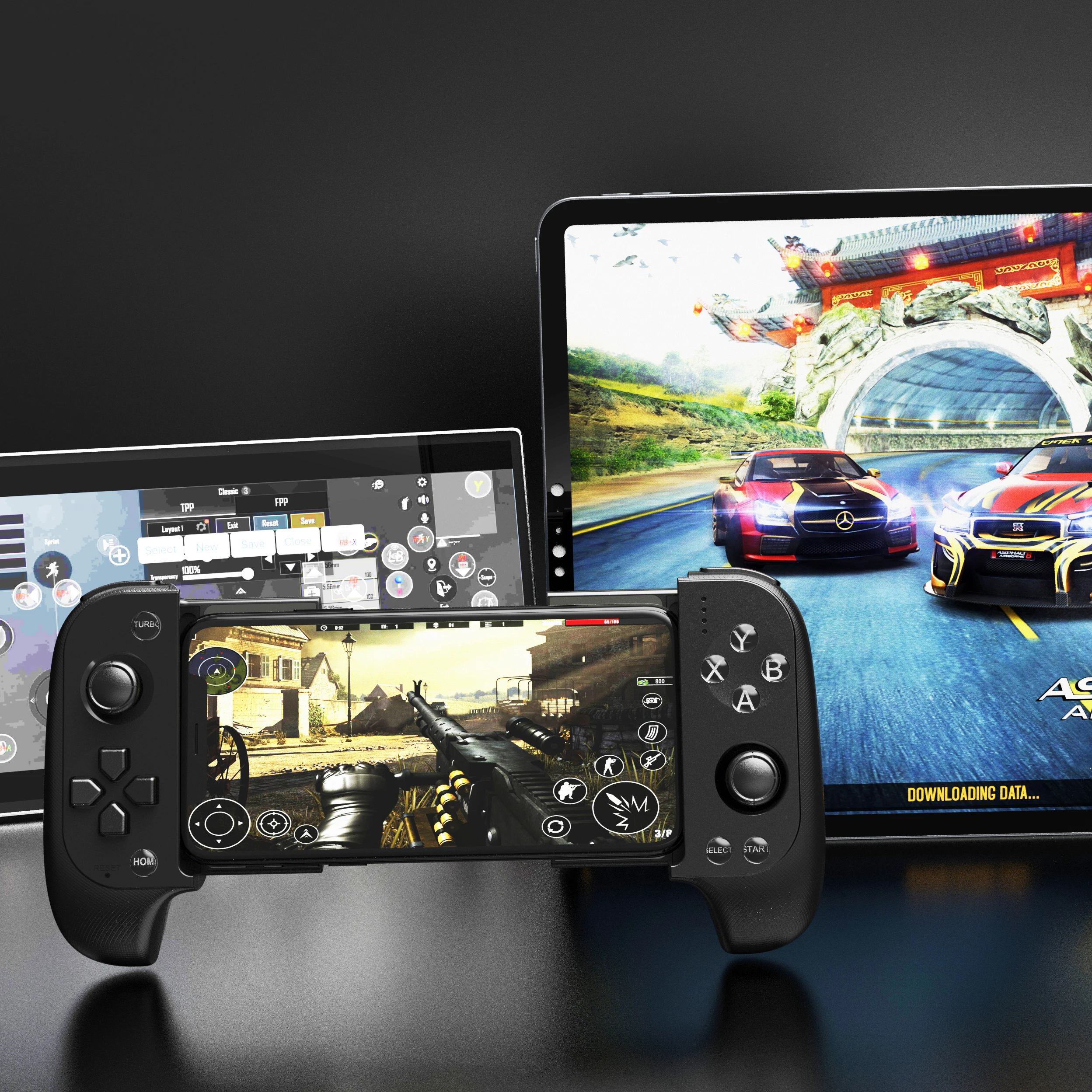 Saitake 7007F Oyun Kontrol Cihazı - Mobil ve PC Uyumlu Joystick