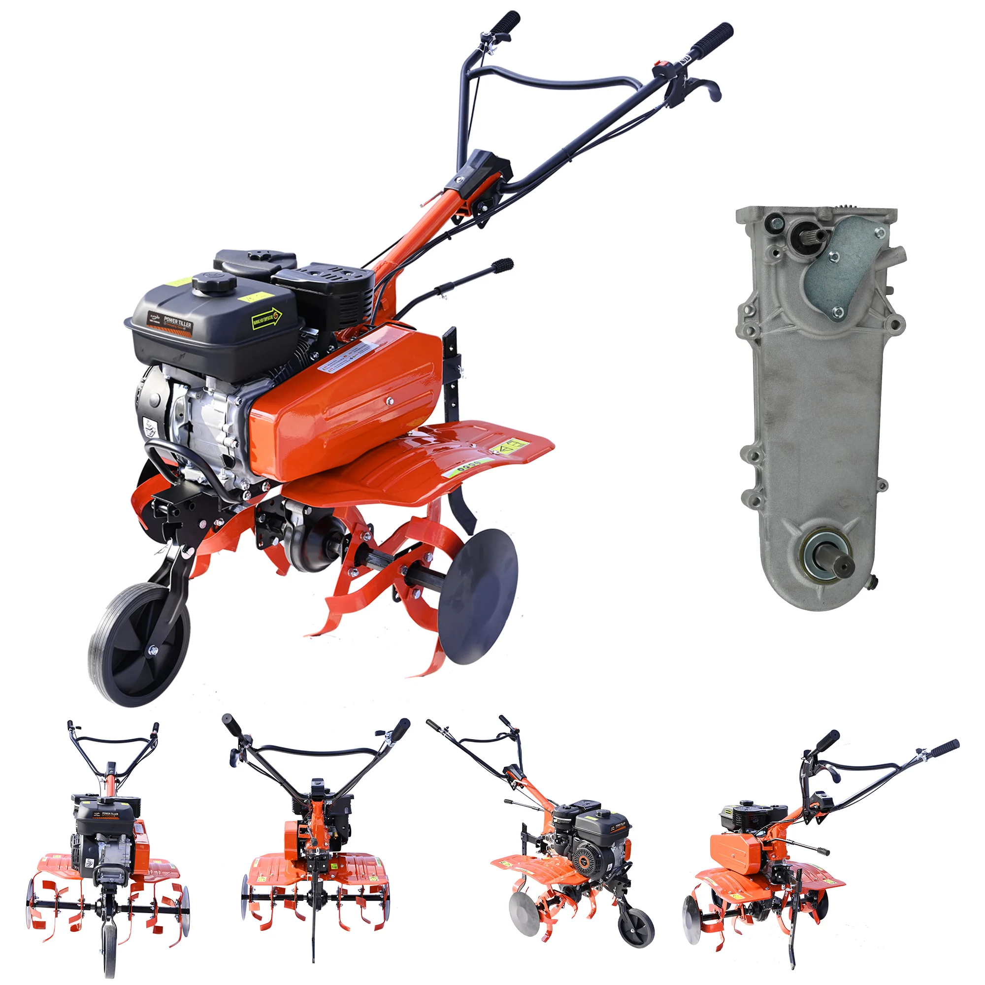 कृषि यन्त्रहरु मिनी जग्गा कृषि मेशिन चेन पावर टिलर ट्र्याक्टर ग्यासोलिन कल्टिभेटर मोटोकल्टर बेल्ट माइक्रो टिलर