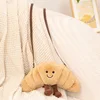 Borsa a spalla stile croissant - 28x13x5 cm - 6 g