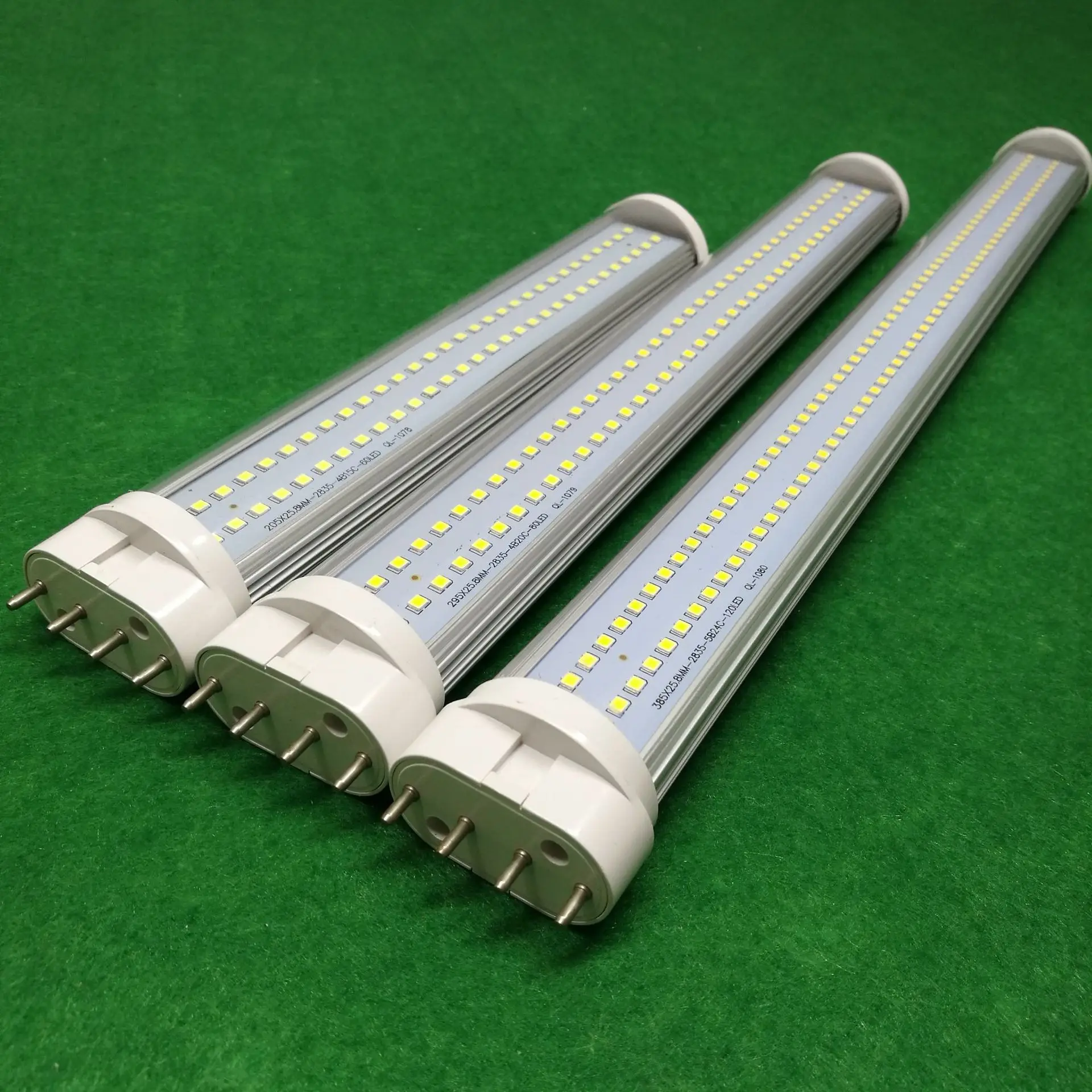 High Bright 2g11 Smd 4 Pin Pl Led Tube Light H Type Retrofit Horizontal