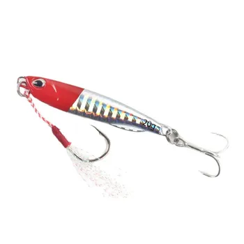 Manufacturer Wholesale Metal Long Lure Bait Duo Jig Double Hooks for Sea Fishing Attracts Bass Mandarin Mackerel Carp for Bottom – Metal Jig – view 2