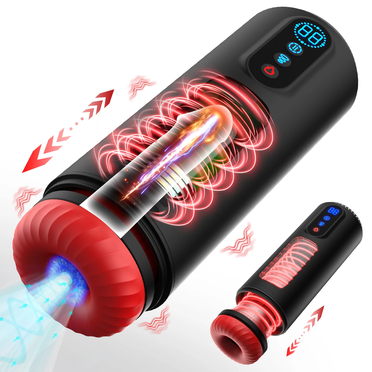 Factory Wholesale Thrusting Male Masturbation Machine Vagina Silicone Stroker Masturbator Cup Sex Toys for Men Factory Wholesale Thrusting Male Masturbation Machine Vagina Silicone Stroker Masturbator Cup Sex Toys for Men