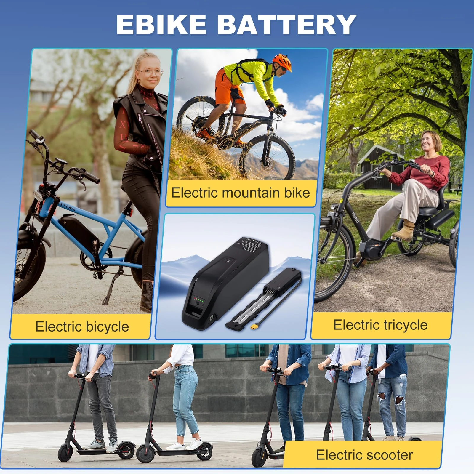 48V 15Ah 電動自転車バッテリー 48V 15Ah 電動自転車リチウム