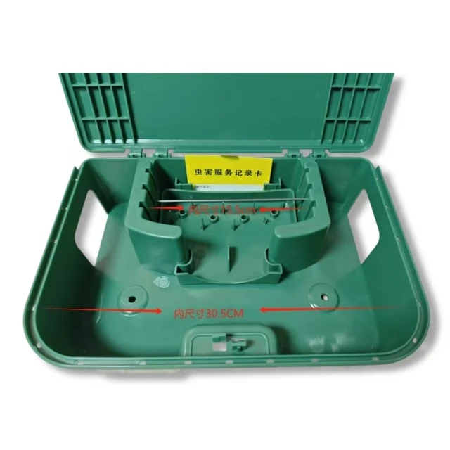 High Quality Eco-Friendly Rat Catch Box Trap Lockable Rodent Bait Station Outdoor Farm Garden Mice Pest Summer Lawn Office