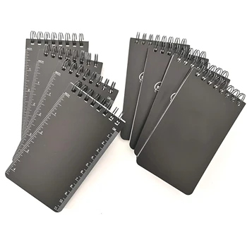 Custom Logo All Weather Notepad Waterproof Stone Paper Notebook Pocket Size Top Spiral All Weather Notebook