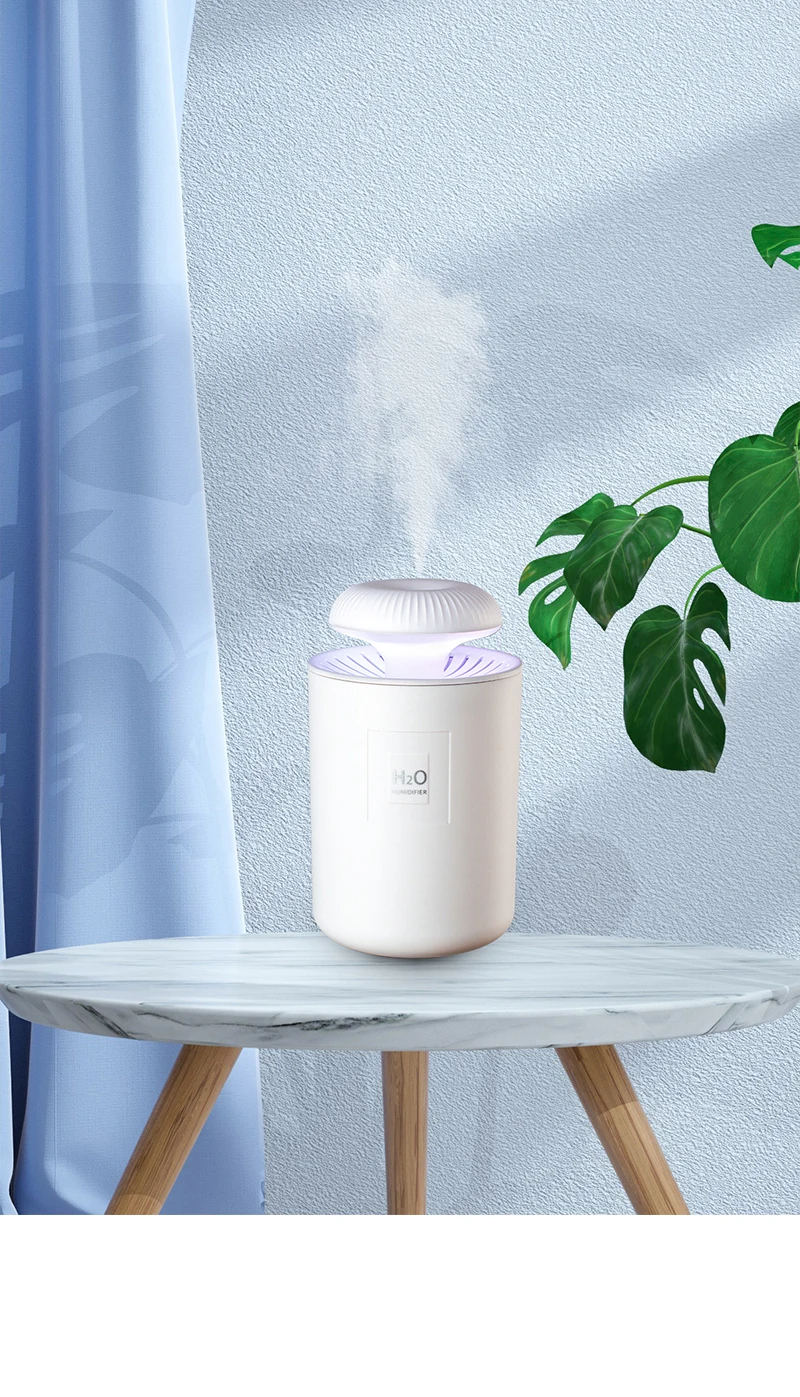 Portable USB Rechargeable Electric Essential Oil Diffuser Ultrasonic Air Mini LED Lights Humidifier for home car