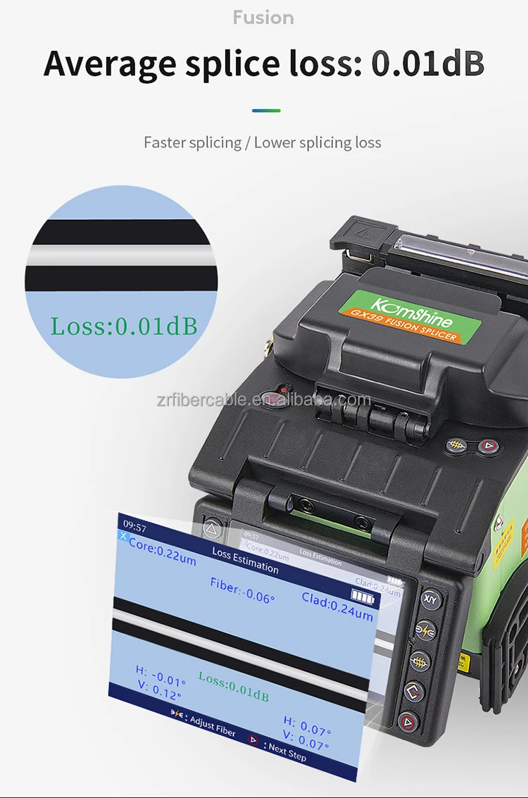 Glasfaser-spleißgerät Ai-9 Fusion Splicer Glasfaser-spleißmaschine Herstellung - Buy Product on