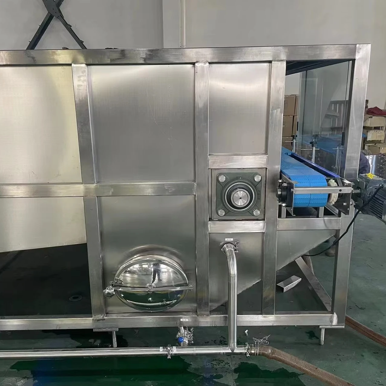 Small Spraying Type Tunnel Pasteurizer for Beer Bottle/can Filling 2000BPH Bottle/Can Pasteurization Machine