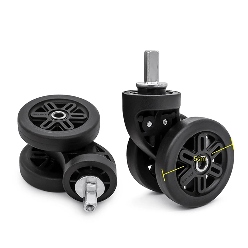 Replacement  for Delsey  Wheel F-05 Trolley Travel Luggage Wheel Accessories Repair Suitcase Wheel