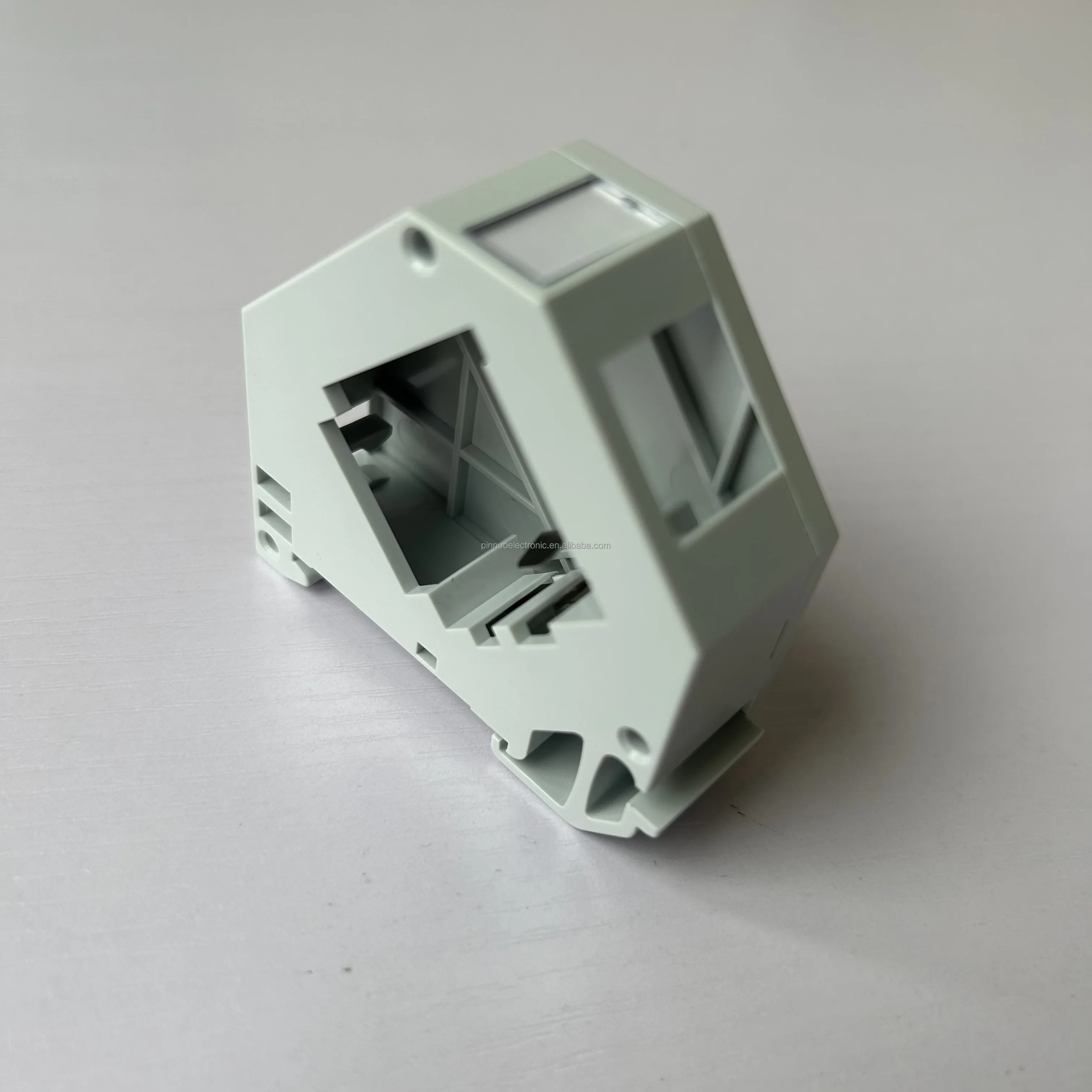 DIN Rail Adapter Bracket for RJ45 Keystone Module Fits Standardized DIN ...