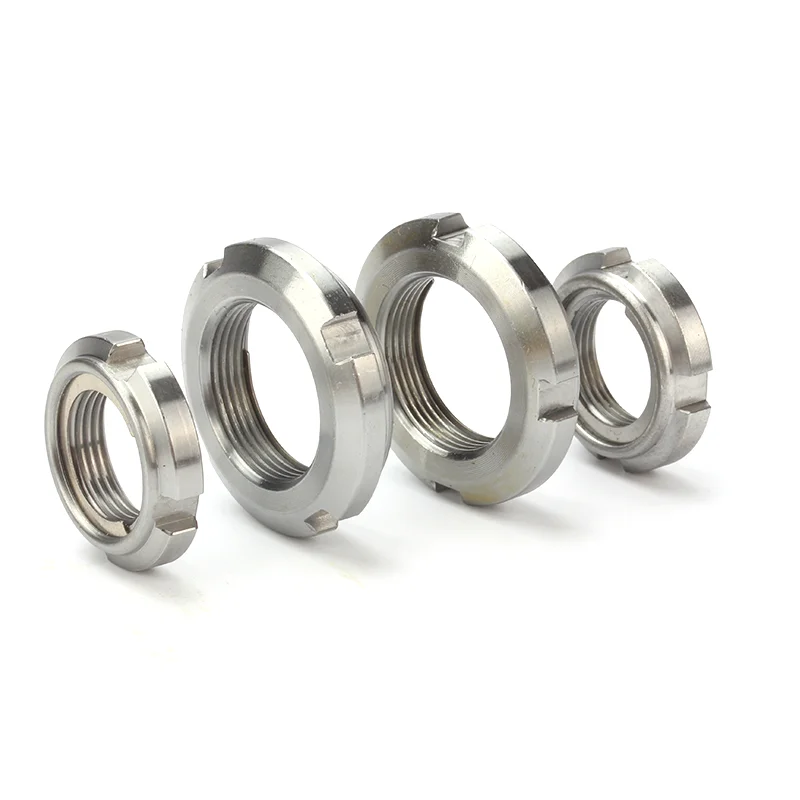 DIN981 M10-M200 Circle Lock Nuts Round Slotted Nut