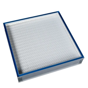 Clean Room Gel Seal Mini-pleat Panel Filter H13 24x24 Inch HEPA Filter