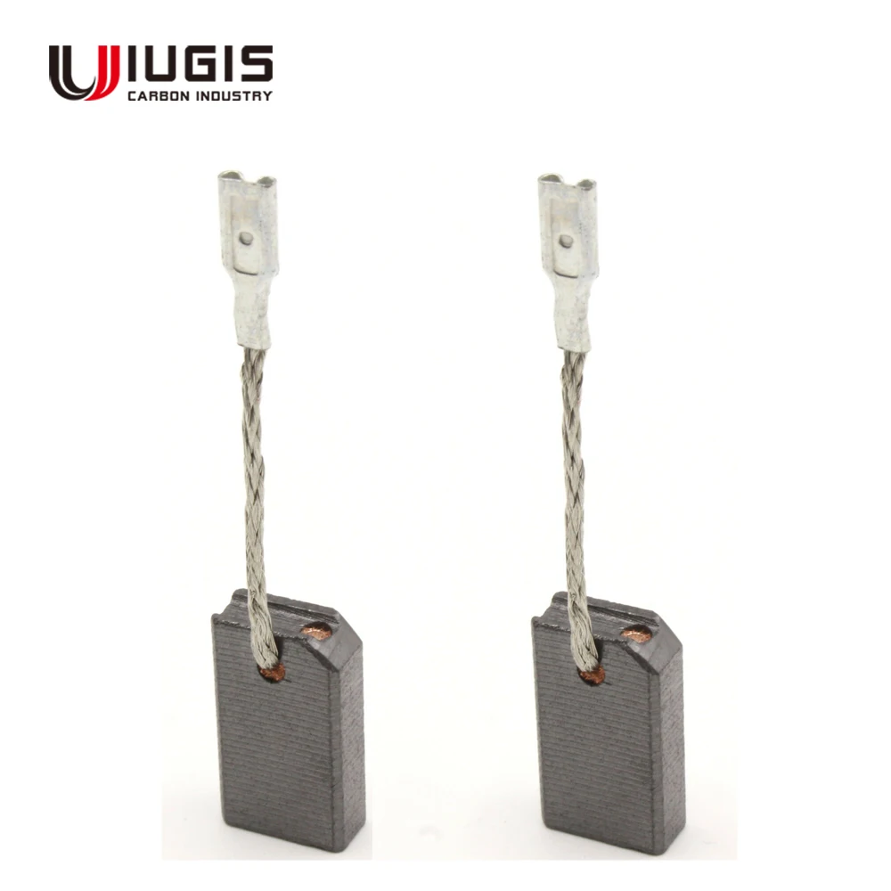 Carbon Brushes For METABO MFE 30 Angle Grinder - 5x10x16mm Size, With Automatic Stop Feature, Replacement Brush Set