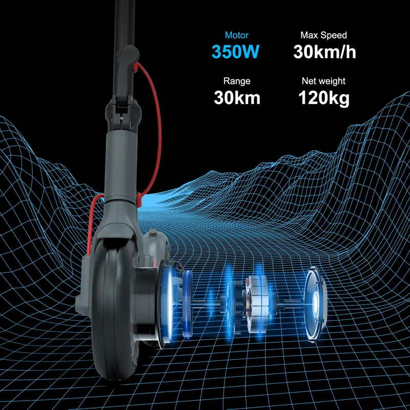 Electric Skooter Folding Electric Bike Scooter Adult Electric Scooter Europe China Warehouse Two Wheel Unisex
