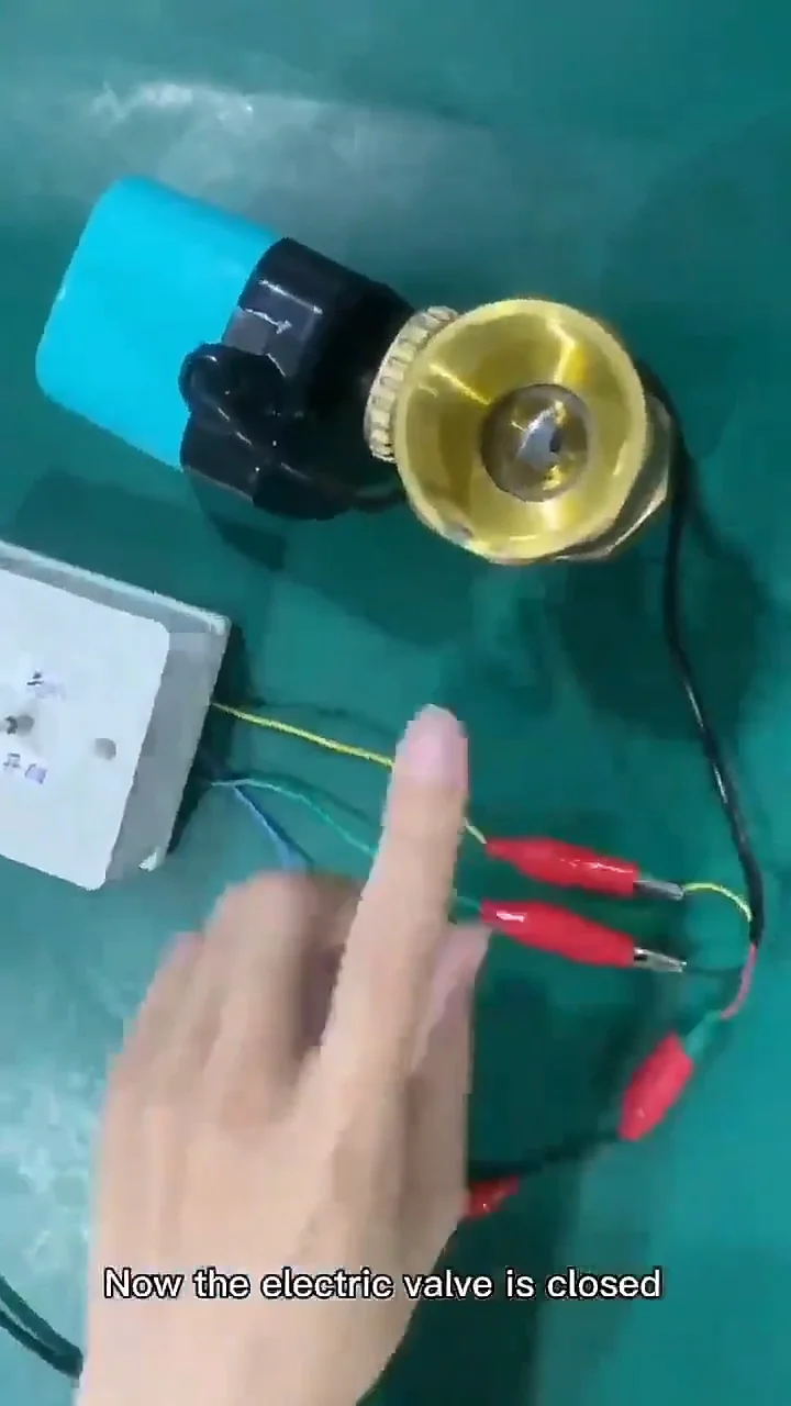 24 Volt 3 Way Motorized Valve Automatic Water Level Control Valve With