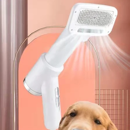 2 in 1 Private Label Pet Cleaning Electric Hair Dryer Slicker for Dog Cat Grooming Slicker of Combing and Drying