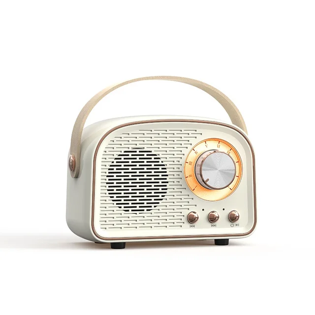 Car Audio Vintage Car Radio Wireless Portable Speaker Retro Car Radio Portable Speaker