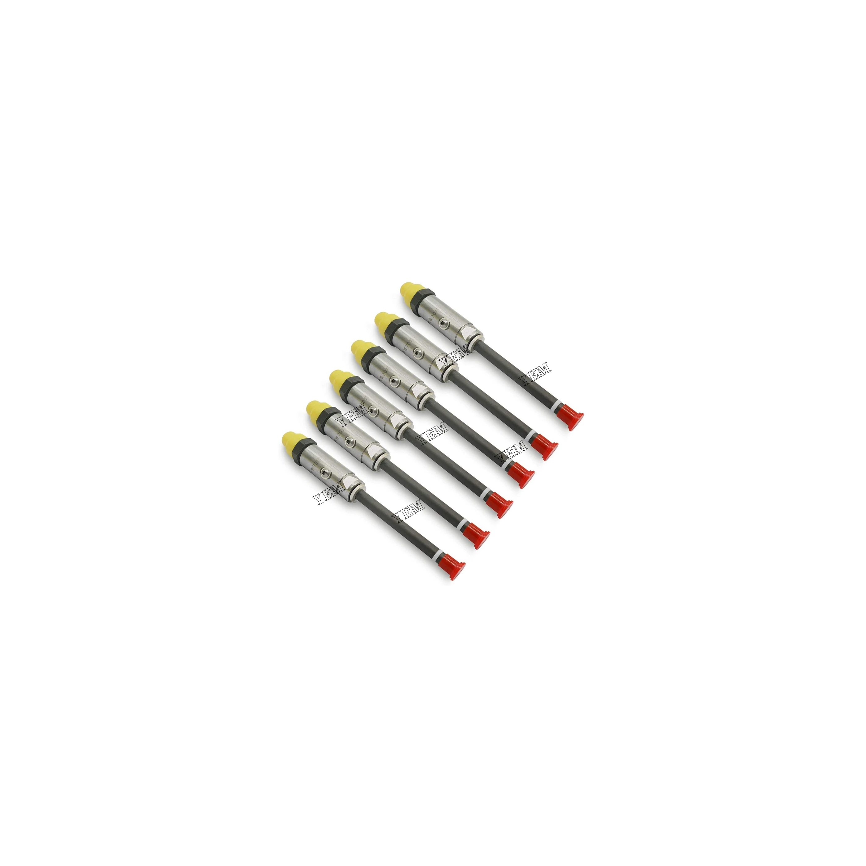 6X Fuel Injector Nozzles 0R3421 for Caterpillar 1970-2012 3406B Engine Engine Parts
