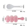 Opp bag  pink  Shaker + spoon set