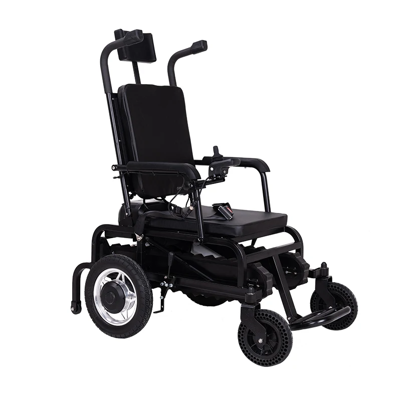 electric stair climbing wheelchair manual/power dual mode wheelchair electric rehabilitation therapy with track lifter - BZ-D03 manufacture