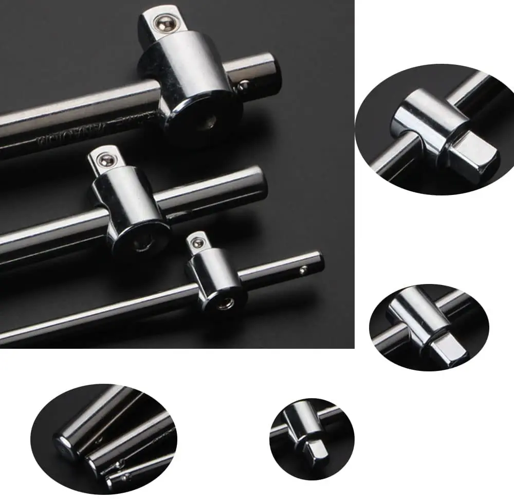 Drive Sliding Wrench Breaker Bar Adjustable Thandle Socket,Sliding T