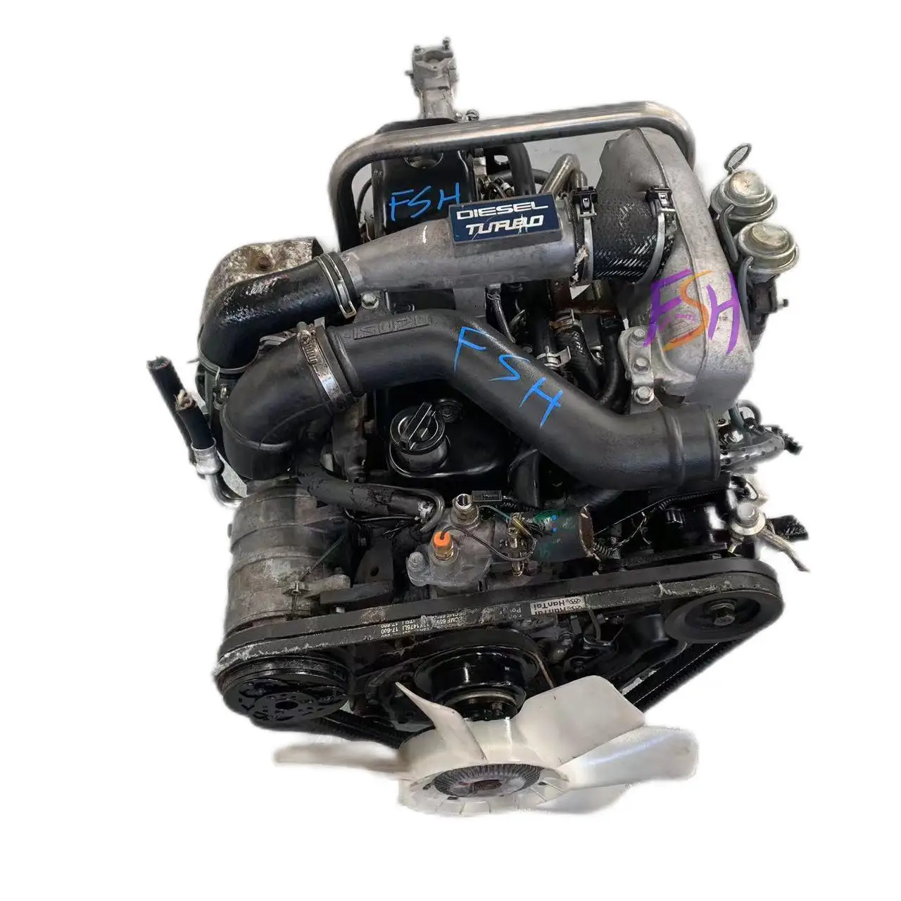 For Isuzu Used diesel Engine 4JB1T Complete Engine for Pickup