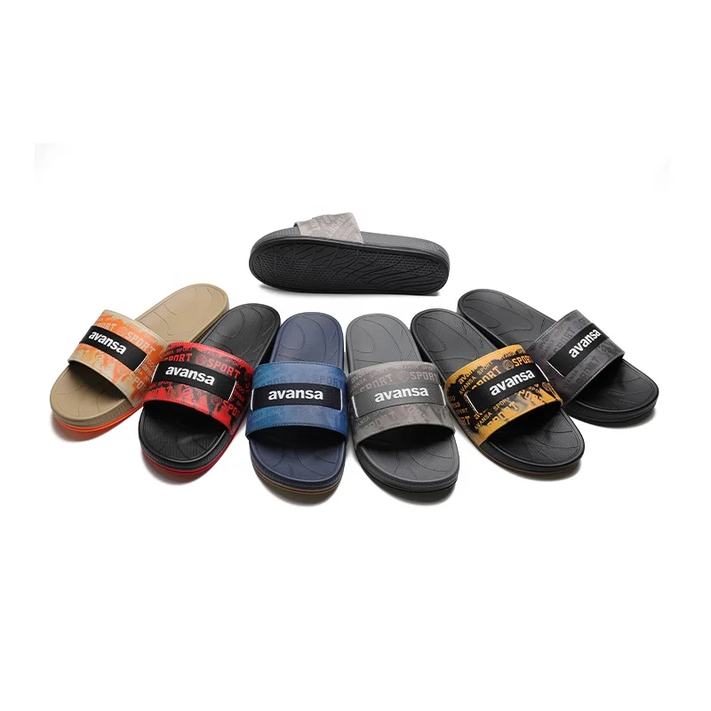 Henghao Oem Unisex Custom Polyurethane Slippers Synchronized Swimming Slide  Xiamen Slipper Designer Slides/Slippers for Men