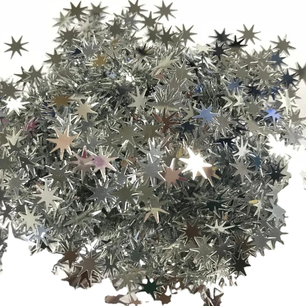 Новый стиль красочные лазерные блестки, блёстки, блестки из ПВХ или ПЭТ