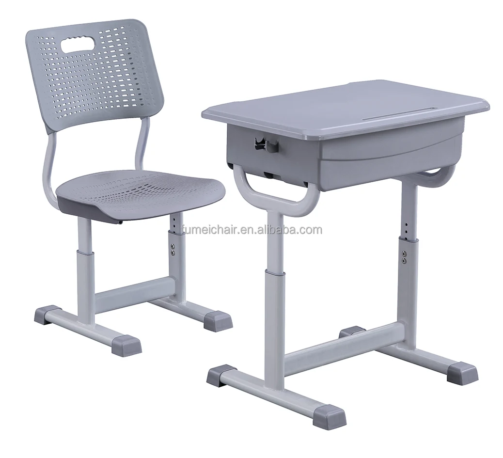 Classroom Furniture Height Adjustable Primary School Student Desk And
