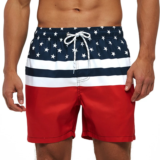 Ms Summer Beach Swimming Trunks Light Wov Fabric Casual Wholesale Stock High Quality 100 Polyester swim shorts for108_voghion.com