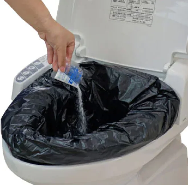 Portable Emergency Toilet Kit Bathroom Two Pieces Toilet Set Seat With Bidet Buy Two Pieces