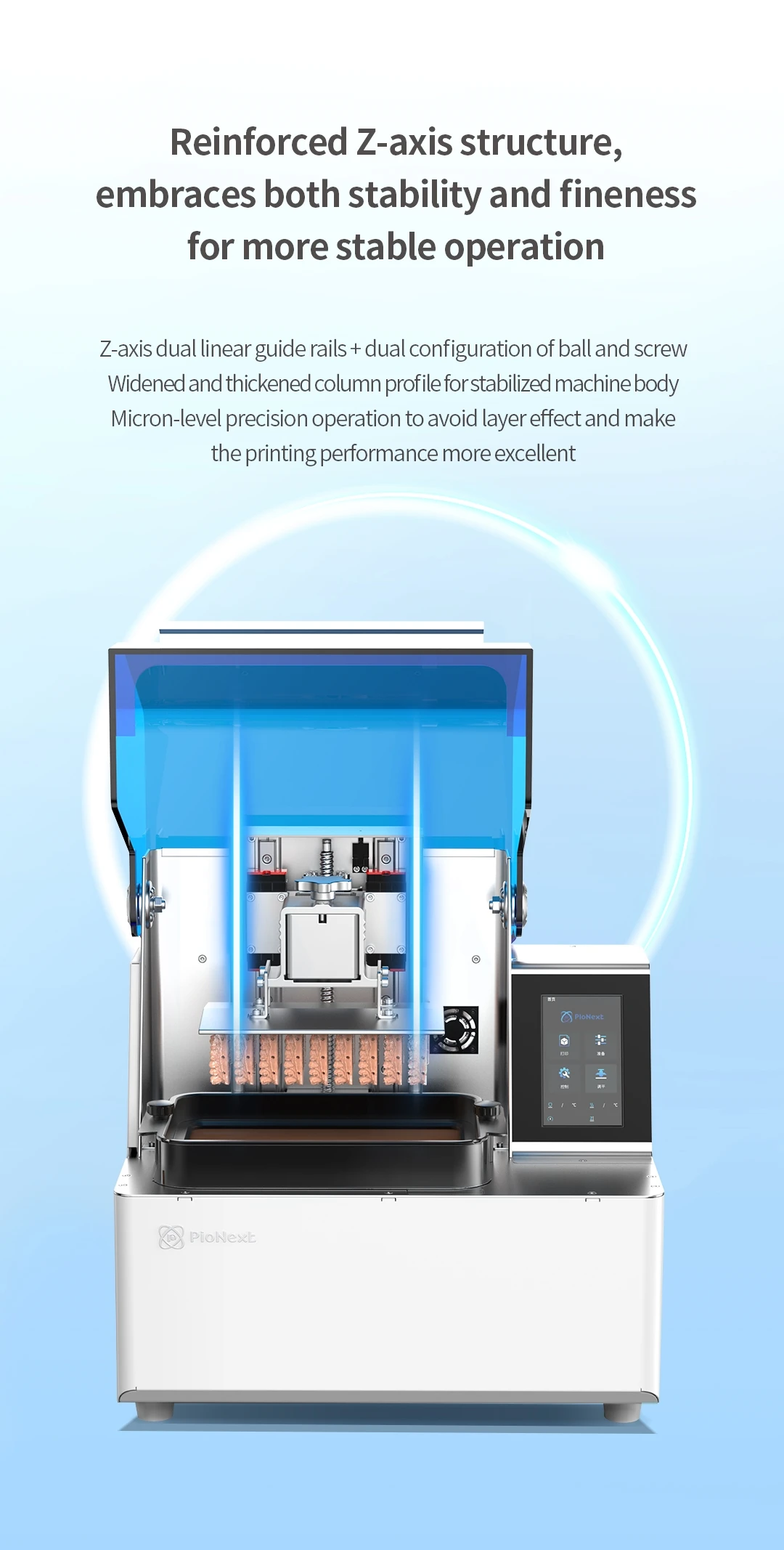 Yucera Dental Resin Printer DLC Technology for Dental Lab Dental Clinic Digital Dental Printer