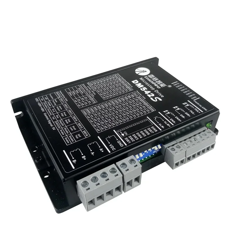 2Phase Stepper DM542S DC24V-50V for 42/57 Stepper Motor1.0-4.2A Replace Microstep DM542 Driver Spare Parts Cnc Spare Parts