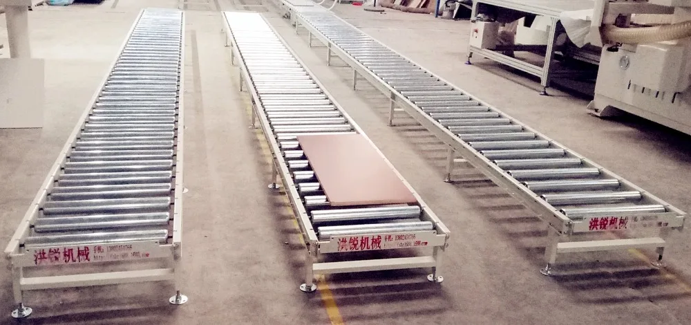 Automized Assembly Line Conveyor Miniature Cargo Conveyor Belt conveyor Roller Frame