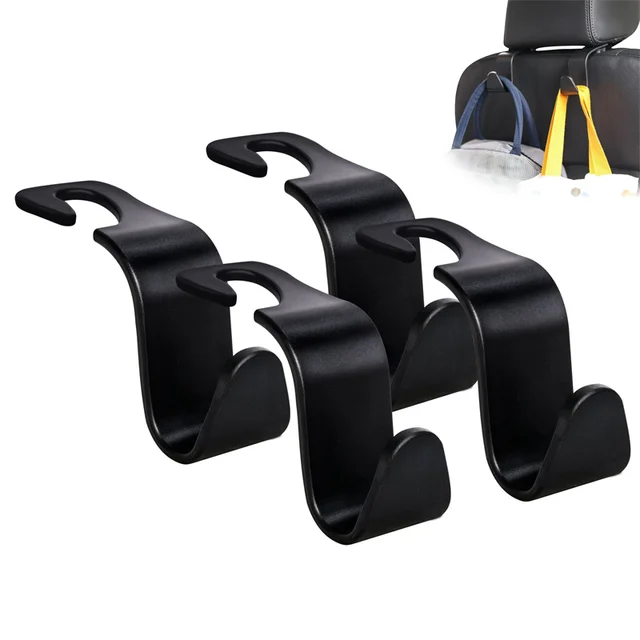 Car Interior Accessories Auto Seat Hook Hangers Storage Organizer Car Seat Headrest Hook