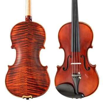 Zuoyan Italian Craft Violin Professional Grade Examination Handmade Solid Wood Adult Practice Beginner Violin