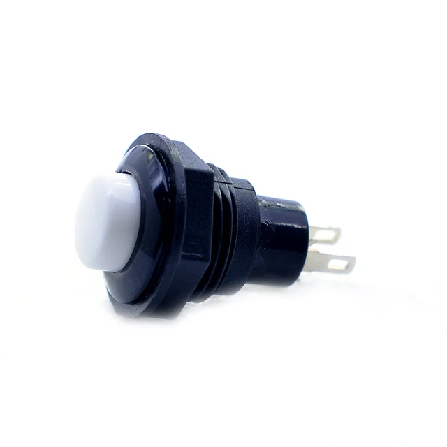 2 Pins Plastic Push Button Switch ON-OFF Standard Compact Technology Good Price Led Push Button Switch Pulsador Led No 50m Max