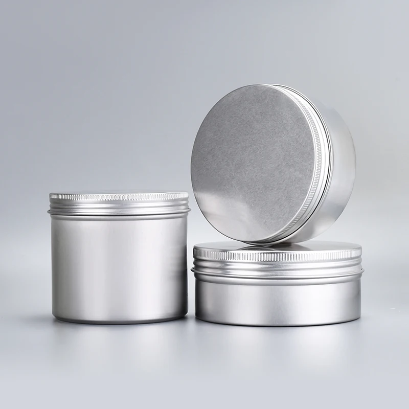 Aluminum Jar Aluminum Round Tin Containers 5g 10g 15g 20g 30g 50g 60g 80g 100g 150g 200g 250g 300g 350g 1000g Aluminum Tin Jars