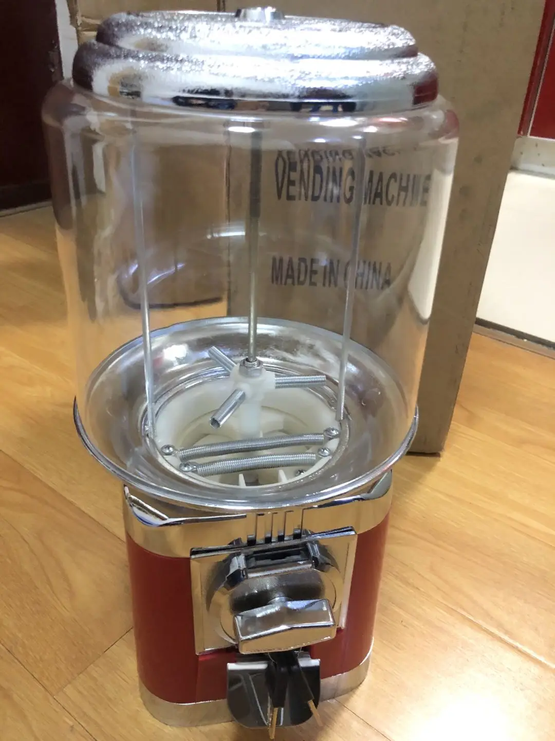 작은 껌볼 캡슐 가샤폰 껌볼 미니 자판기 젤리 코인 디스펜서