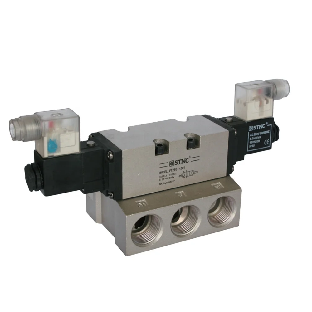 FG Series Solenoid Valve FG2562-20L Valve  AC220V for Gas Pneumatic Control air Valve Die