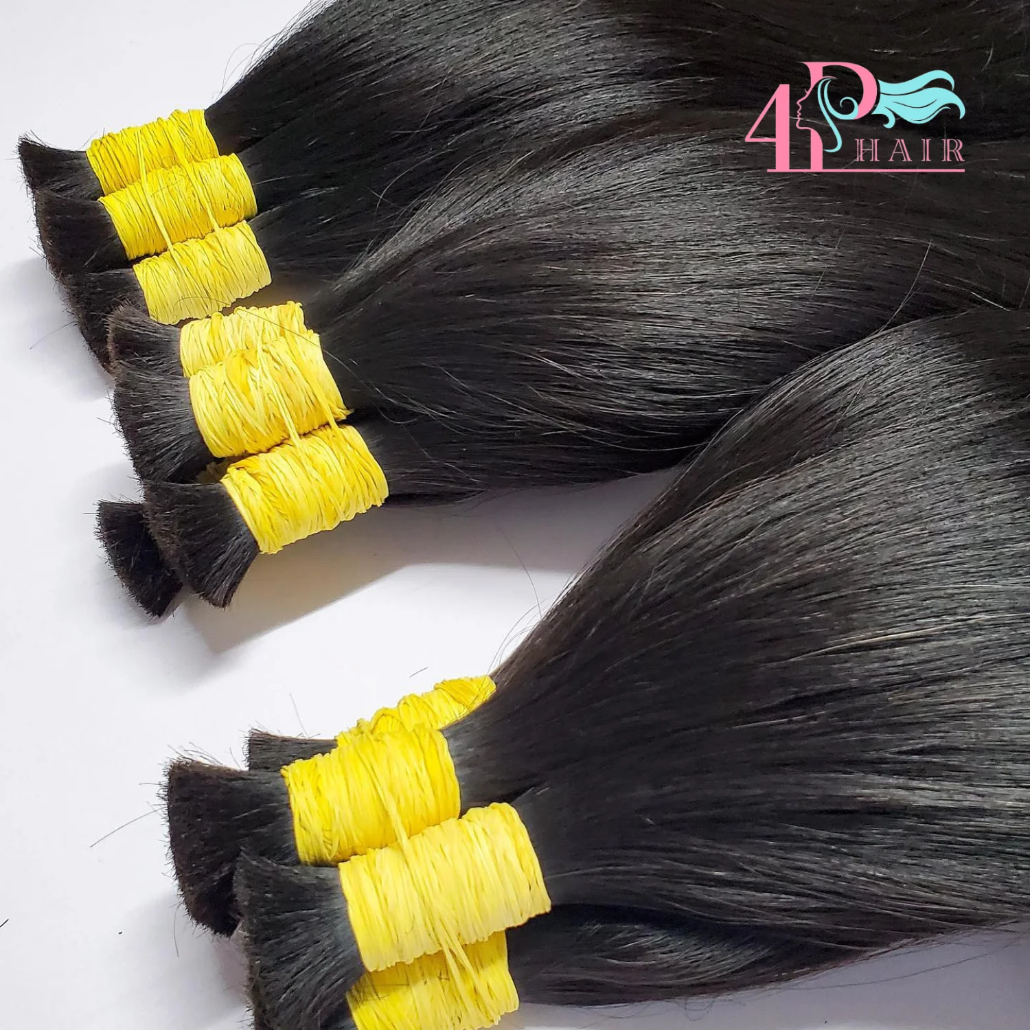 4p Hair Wholesale Price Bone Straight Natural Color In Bulk Hair Easy ...