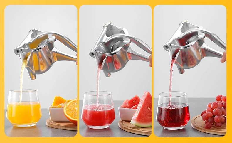 Hot Selling Fruit Squeezer Household Aluminum Manual Juicer Lemon Citrus Extractor Press Handheld Tool